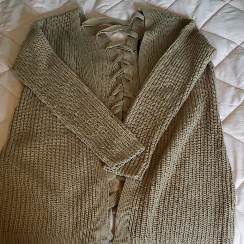 Brown Knit Sweater